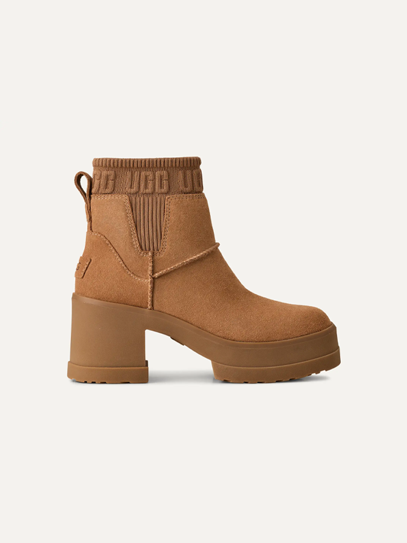 UGG Moxy Chelsea-støvler til kvinder i Kastanje