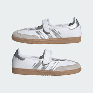 adidas Samba Jane i Mørkegrøn / Offwhite / Gummi
