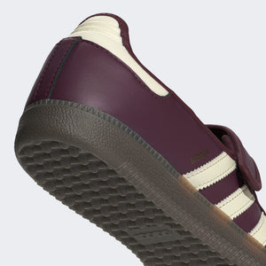 adidas Samba Jane i Bordeaux / Cremehvid / Guldmetallic