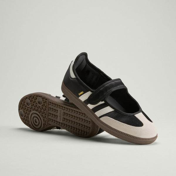 adidas Samba Jane i Bordeaux / Cremehvid / Guldmetallic