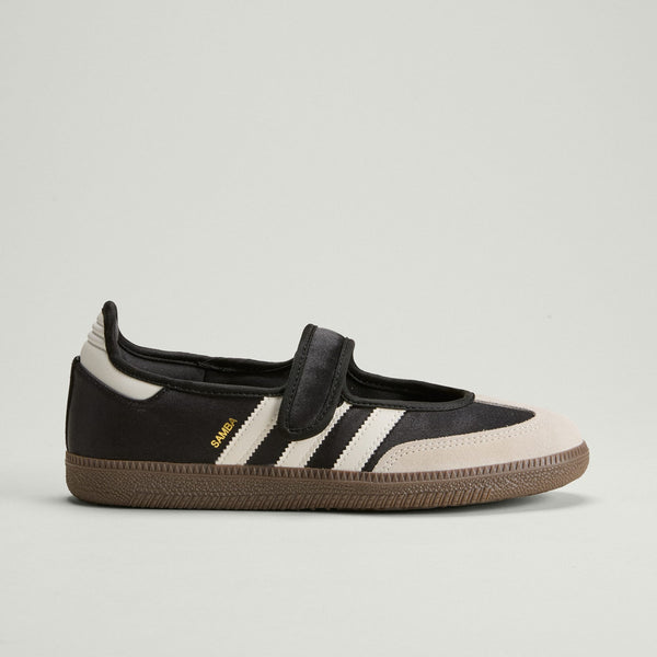 adidas Samba Jane i Bordeaux / Cremehvid / Guldmetallic