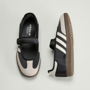 adidas Samba Jane i Bordeaux / Cremehvid / Guldmetallic